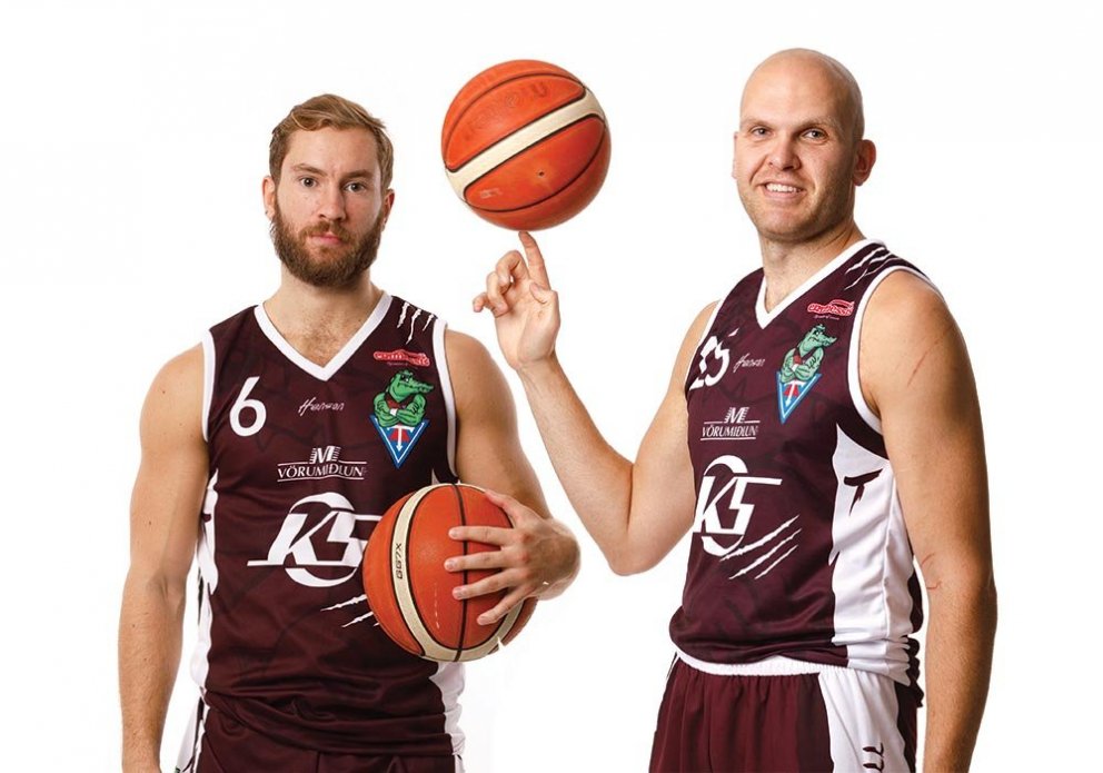 Arnar og Siggi eru í landsliðshópi Íslands fyrir leikina gegn Ítölum. MYNDIR: DAVÍÐ MÁR