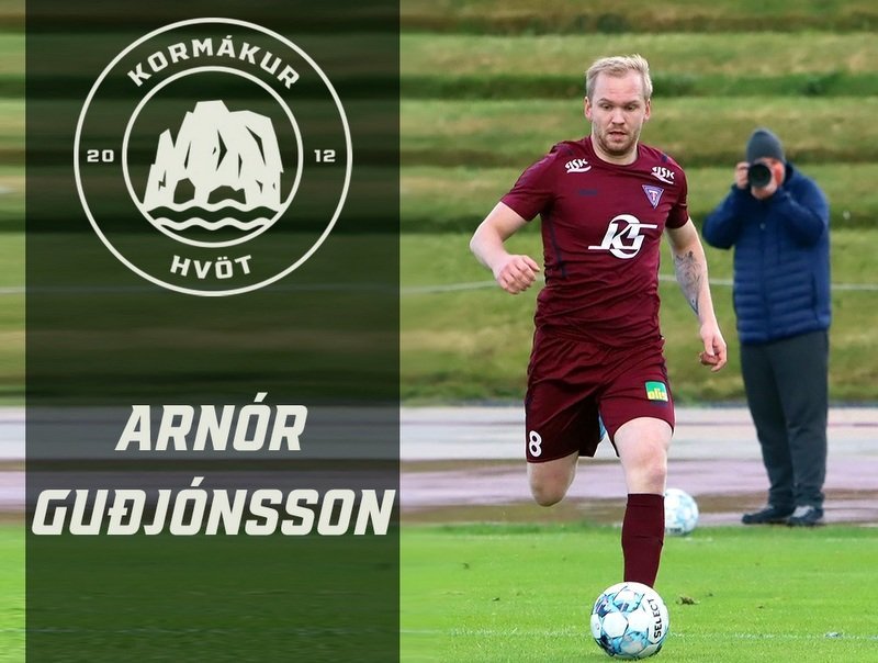 Arnór Guðjónsson hefur söðlað um og mun leika með Kormáki Hvöt í sumar en síðustu tvö tímabil lék hann með Tindastól.
