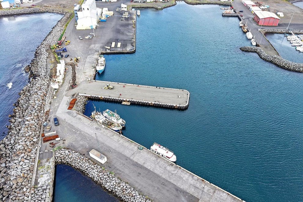 Nýr Ásgarður fyrir miðju. MYND: ÁRNI GEIR