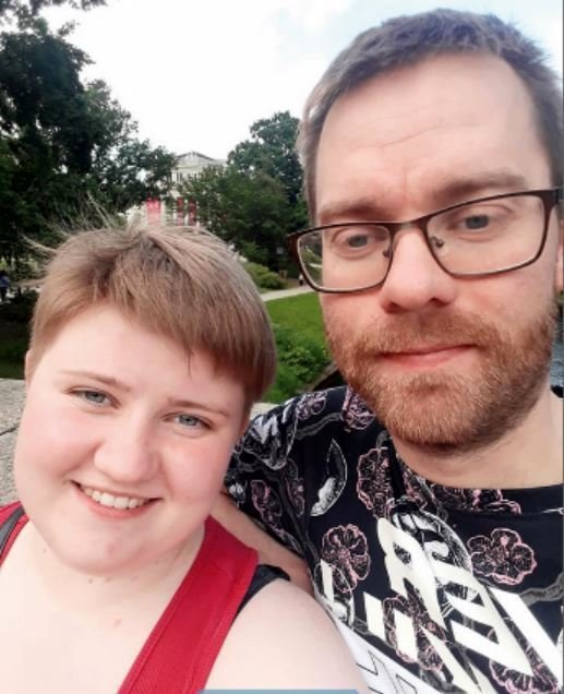 Sigrún Eva Helgadóttir og Júlíus Helgi Bjarnason.