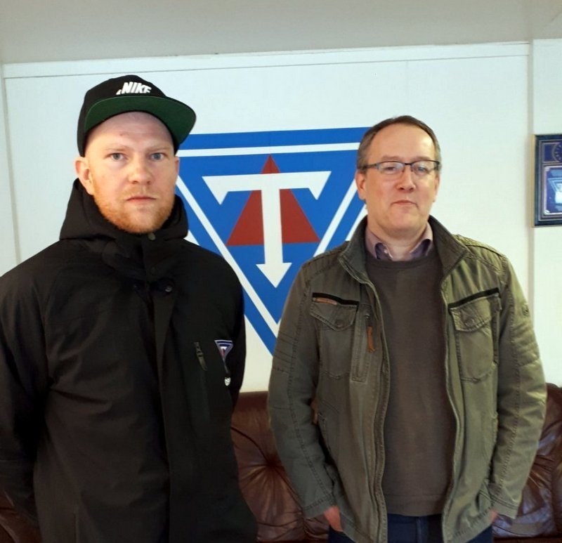 Atli Jónasson og Magnús Helgason. Mynd: Tindastóll.is.