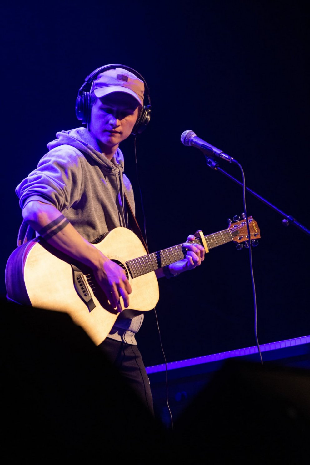 Atli Dagur á Músíktilraunum. Mynd: Músíktilraunir