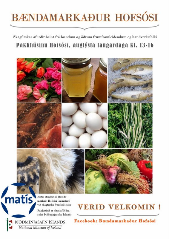 Bændamarkaður á Hofsósi á laugardaginn