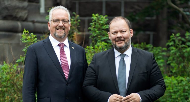 Sigurður Páll Jónsson og Bergþór Ólason