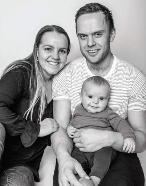 Bríet, Ísak Óli og Maron Helgi. Aðsend mynd