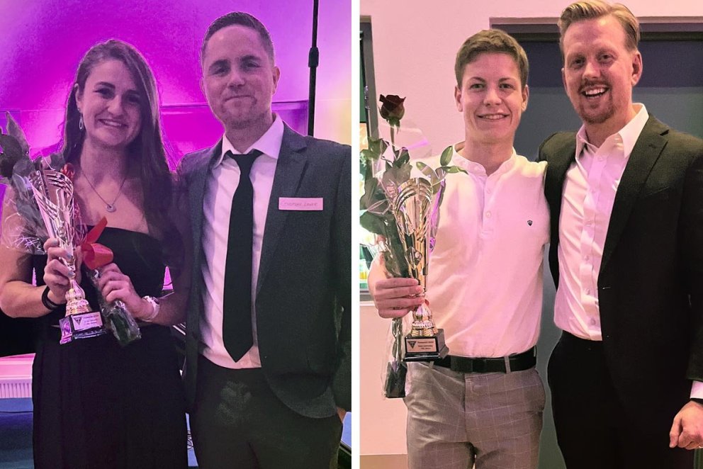 Murr, Donni, Sigurður Pétur og Dom Furness. AÐSENDAR MYNDIR