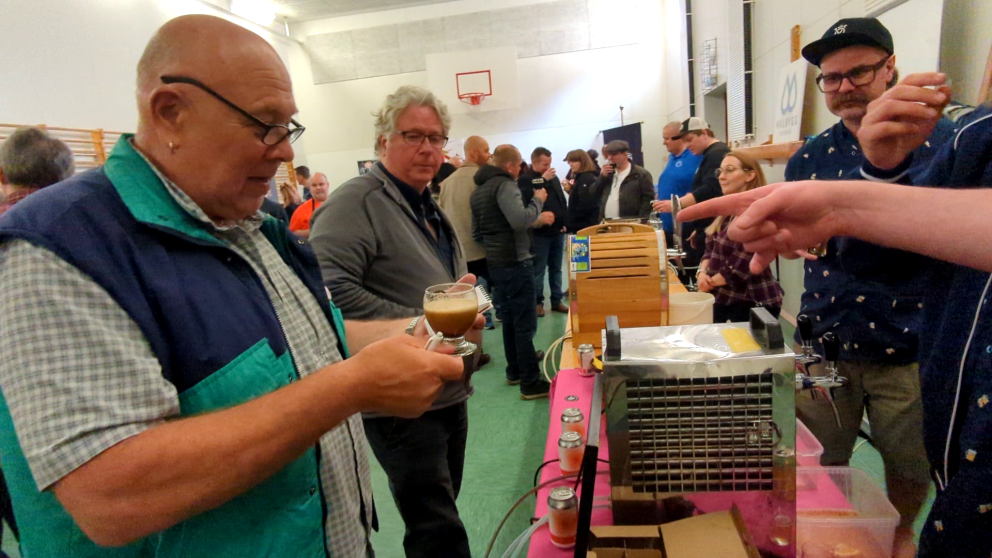 Það var margt um manninn sl. helgi á Bjórhátíðinni. Myndir aðsendar