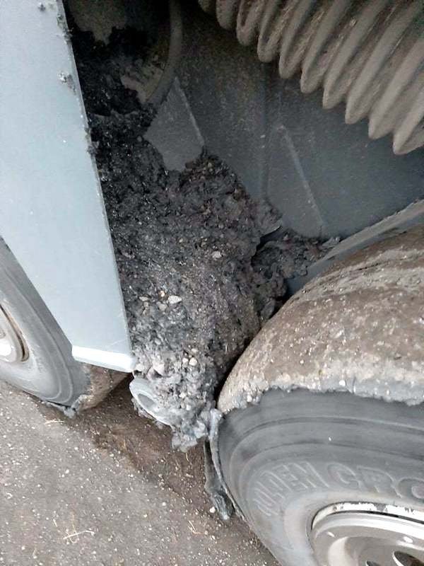 Myndin sýnir hvernig bikið hleðst á bílinn. Mynd: vegagerdin.is