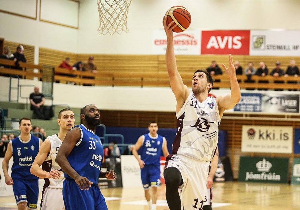 Sinisa Bilic í leik gegn liði ÍR í Síkinu. MYND: HJALTI ÁRNA