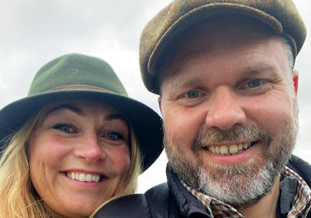 Binni og Katrín Eva. AÐSEND MYND