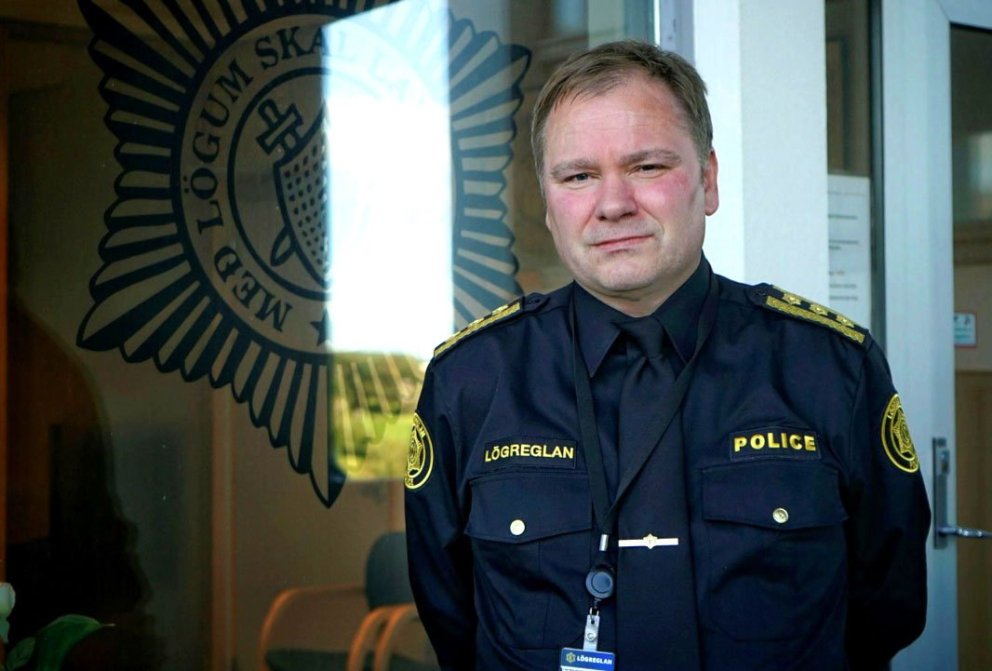 Birgir Jónasson lögreglustjóri á Norðurlandi vestra. MYND AF MBL.IS