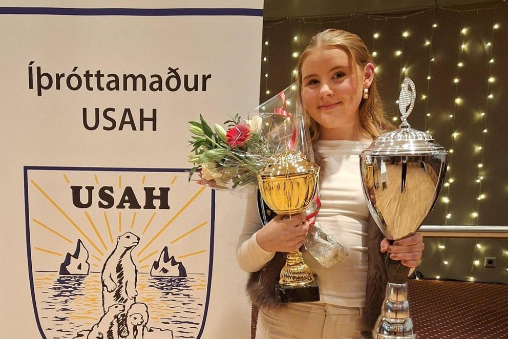 Birgitta Rún var verðlaunin. MYND AÐSEND