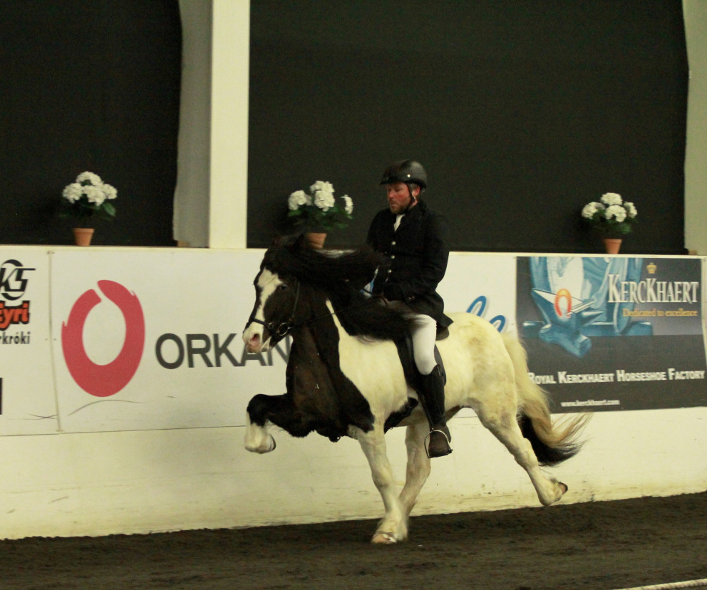 Bjarni Jónasson og Randalín. Mynd: Hafrún Eiríksdóttir.