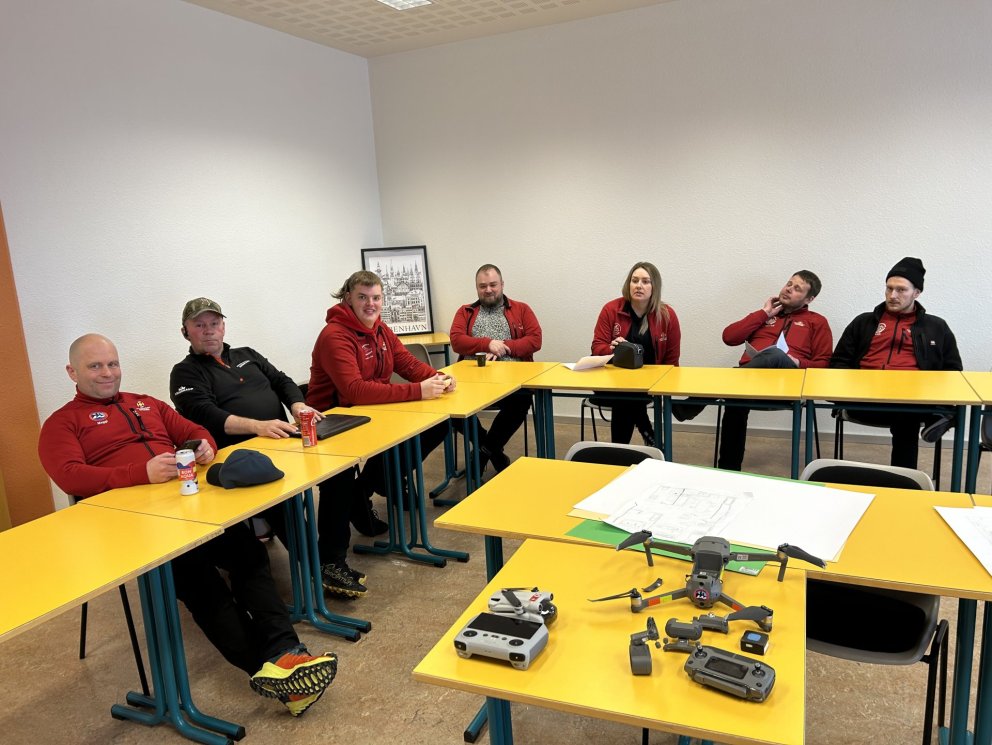 Aðsend mynd sem tekin var úr Menntabúðunum.