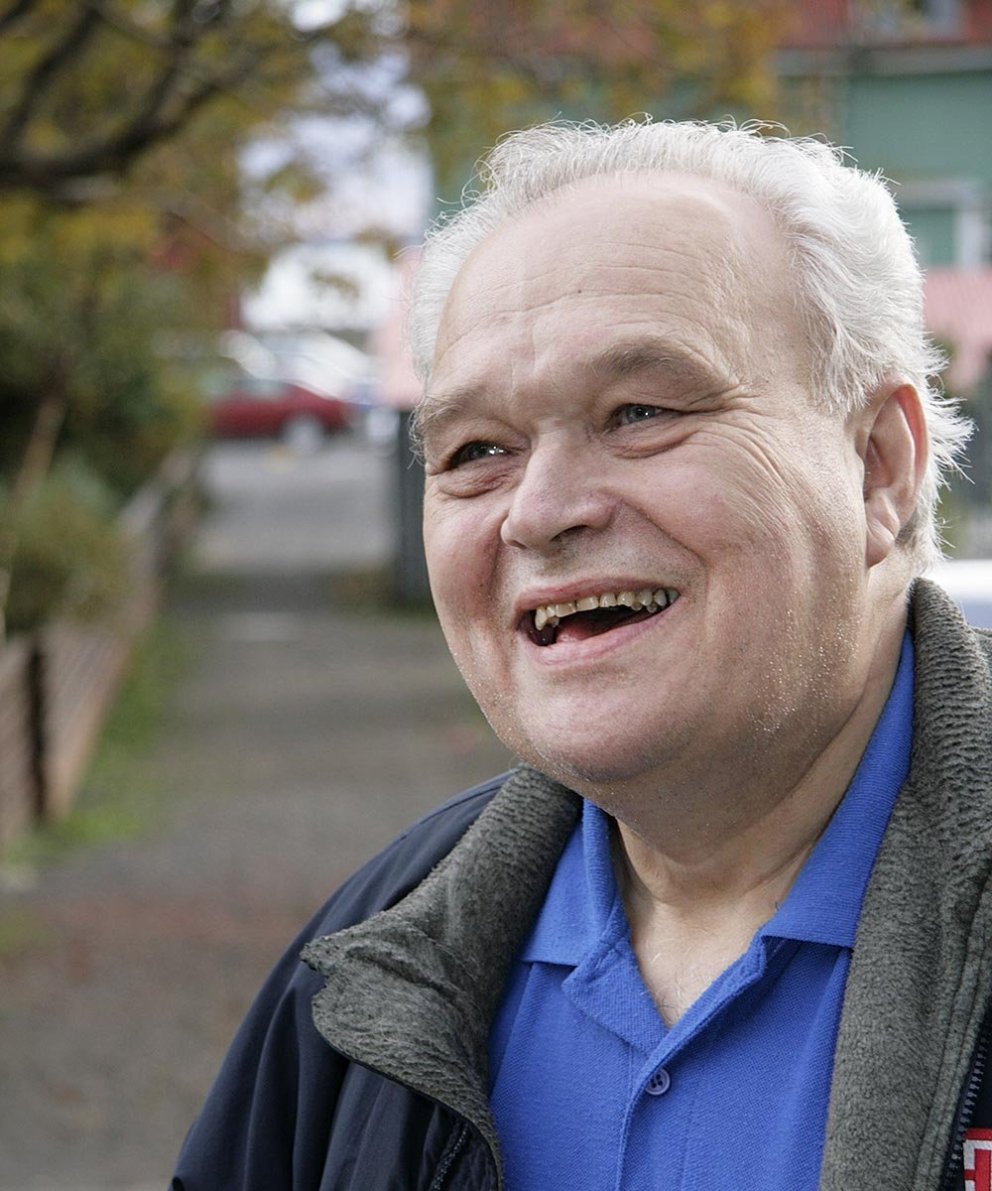 Björn Björnsson í miðri sögu. MYND: ÓAB