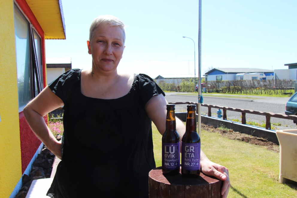 Bjórsafnari á Blönduósi