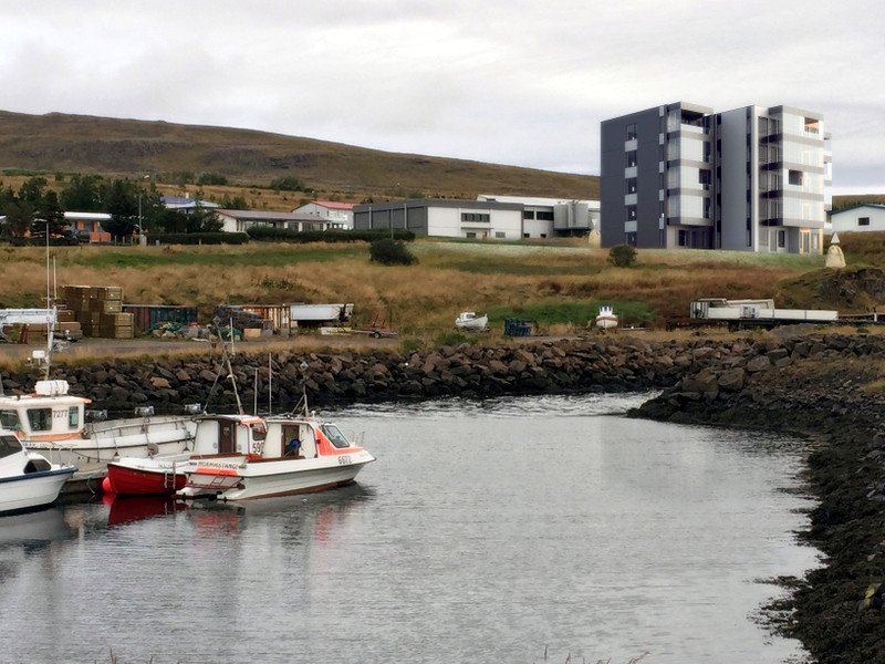 Fyrirhuguð bygging við Höfðabraut 28 á Hvammstanga. Mynd: ASK arkitektar.