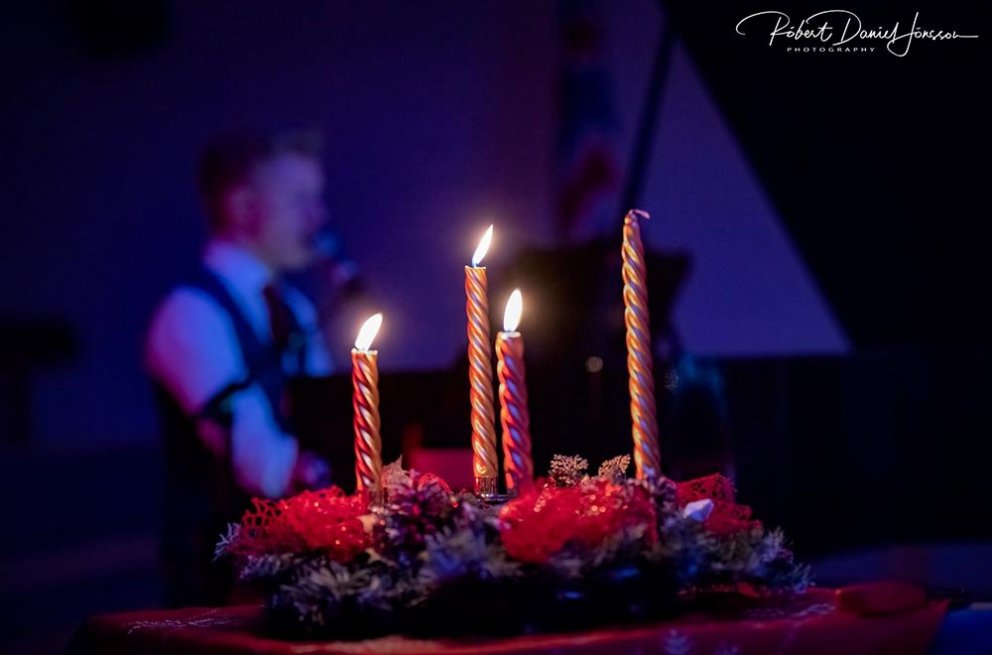 Frá Æskujóla-tónleikum í Blönduóskirkju. MYND: RÓBERT DANÍEL JÓNSSON