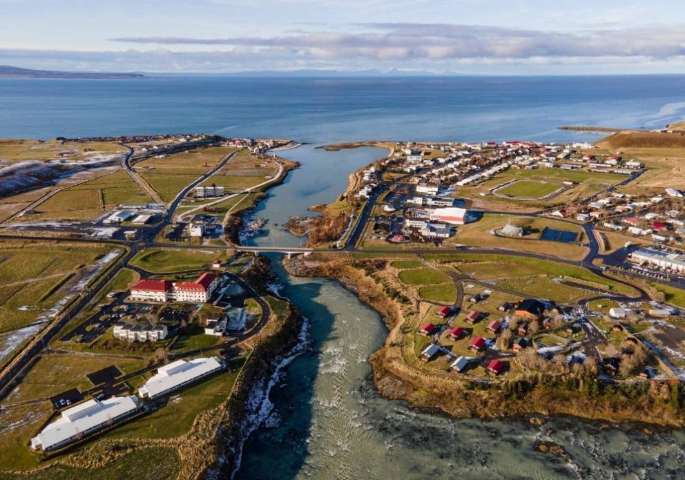 Séð yfir hluta Blönduóss. MYND: RÓBERT DANÍEL JÓNSSON