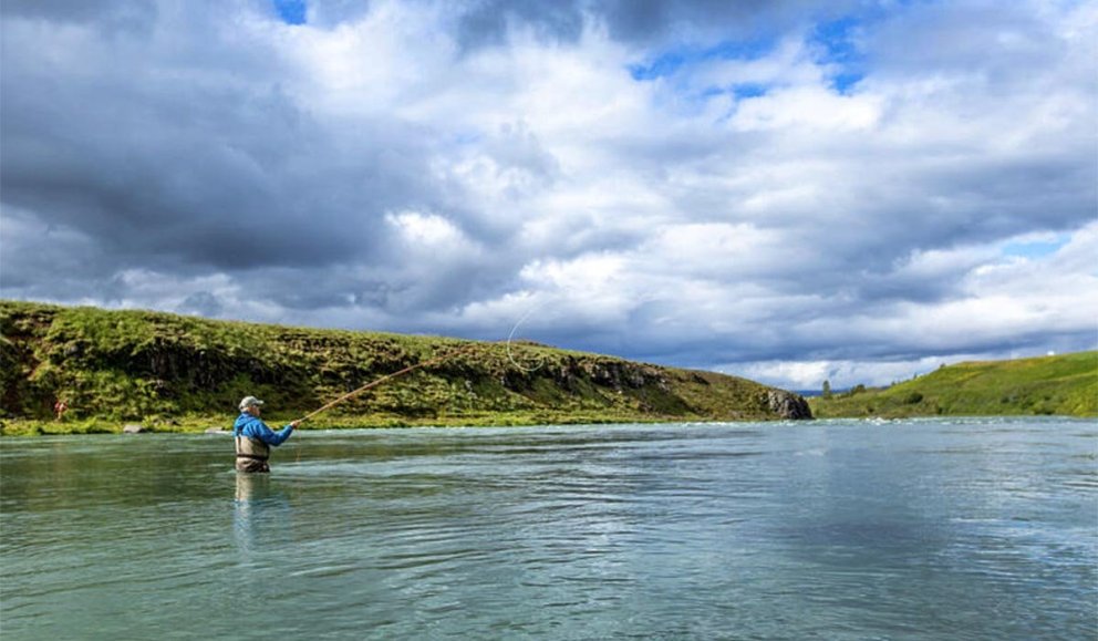 Það finnst mörgum gaman að veiða í Blöndu en veiðin hefur verið dræm í sumar. MYND AF SÍÐU STARA