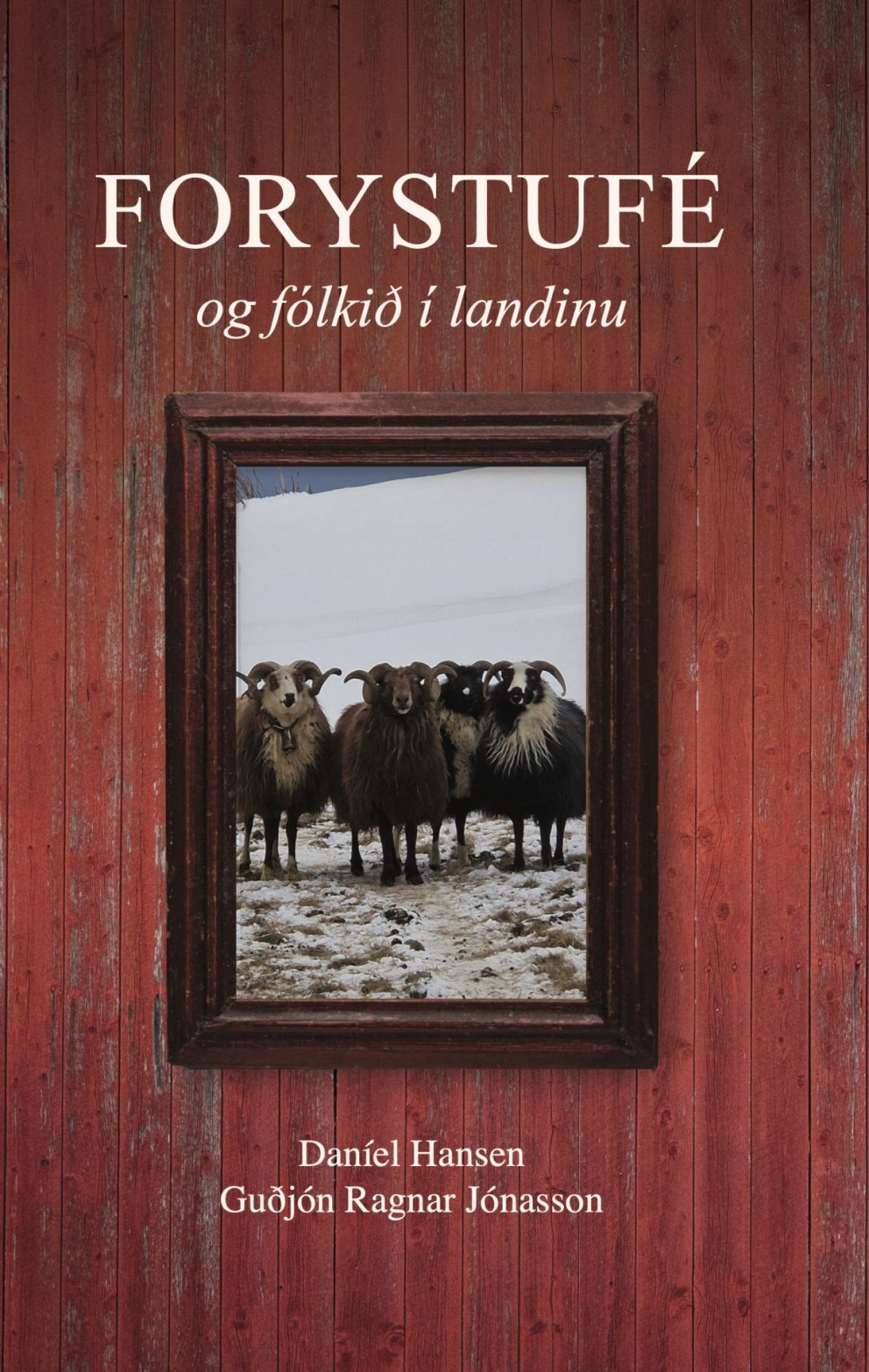 Forsíða bókarinnar. MYND AÐSEND