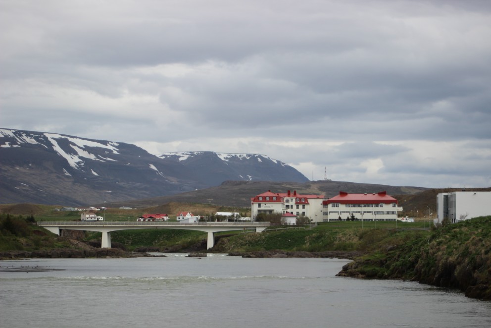 Til stendur að lagfæra brúna yfir Blöndu í sumar. Mynd: KSE