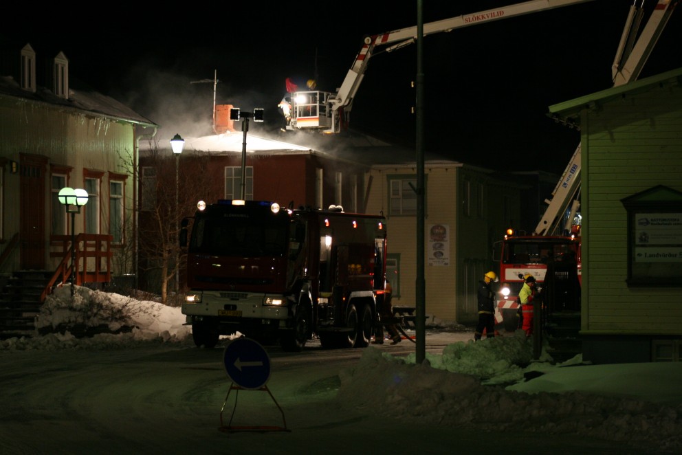 Brunaæfing á bökkum Blöndu