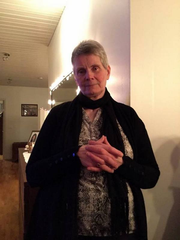 Handavinnukonan Bryndís. Aðsendar myndir.