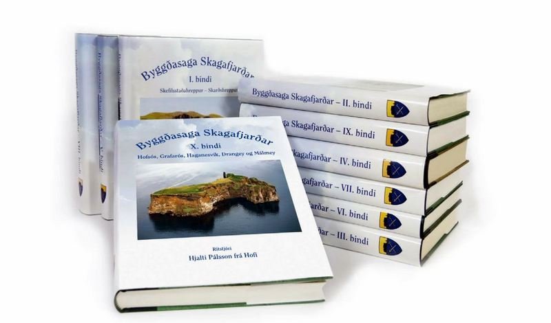 Vonir standa til að Byggðasaga Skagafjarðar geti nýst til frekari rannsókna í framtíðinni. Mynd: ÓAB.