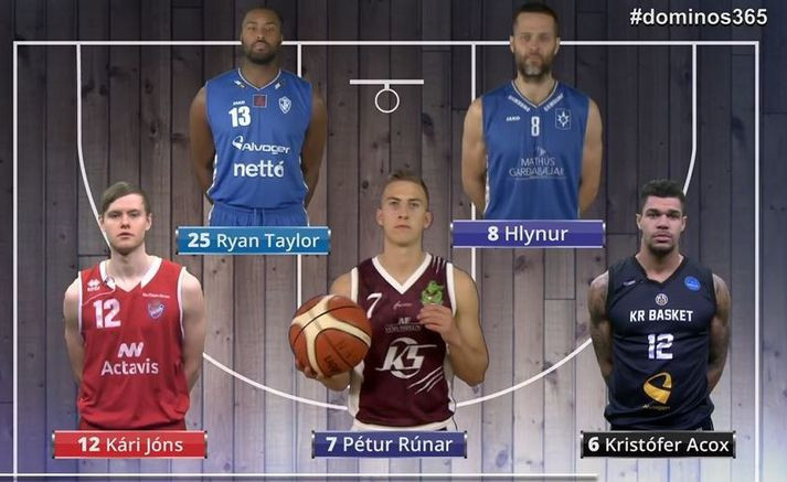 Pétur í úrvalsliði seinni umferðar Dominos-deildarinnar