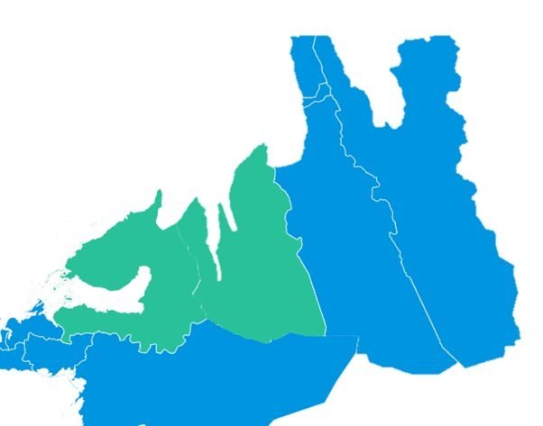 Af af sameiningu verður mun nýtt sveitarfélag tengja saman Vesturland og Norðurland.