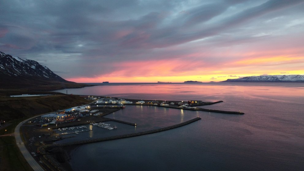 Skagafjörður, fallegasti fjörður á Íslandi:) Mynd og myndband: Magnús Barðdal.