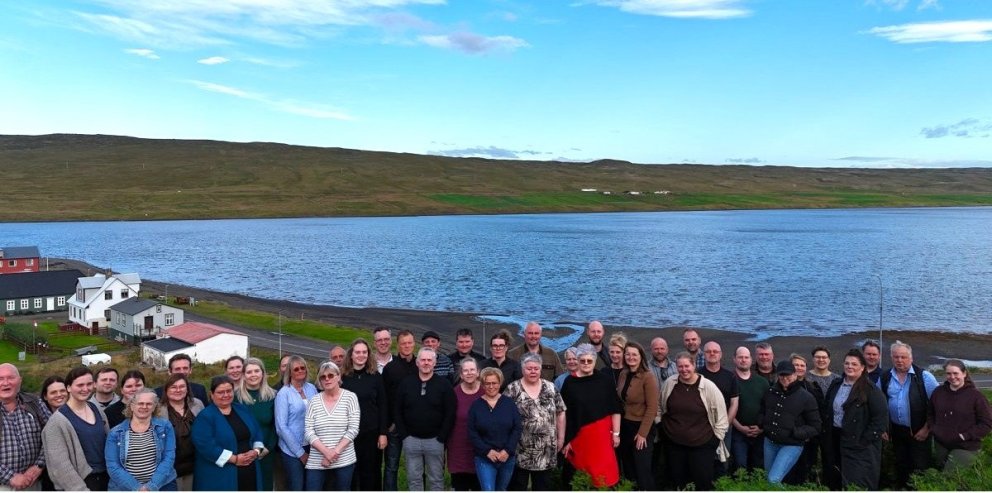 Þátttakendur á vinnustofunni. Mynd: Eyjólfur Ingi.