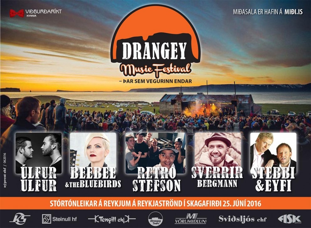 Nína og Beebee mæta á Drangey Music Festival