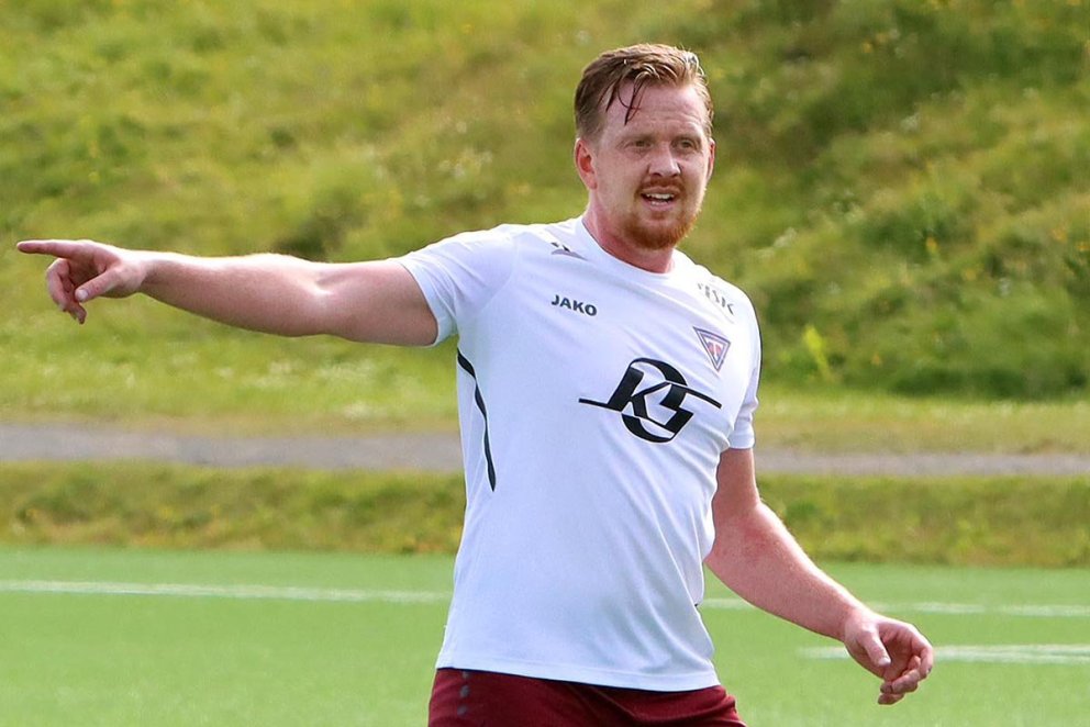 Dom þjálfari Furness steig dansinn með Stólunum í sumar. MYND: ÓAB