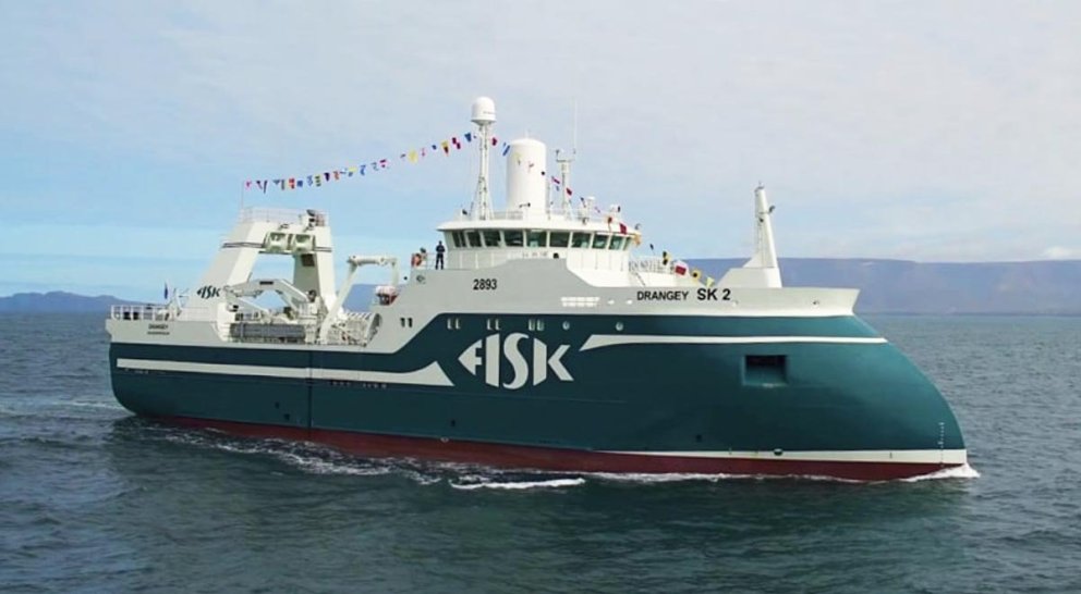 Drangey SK 2 er nýjasti togarinn í eigu FISK Seafood. MYND AF FISK.IS