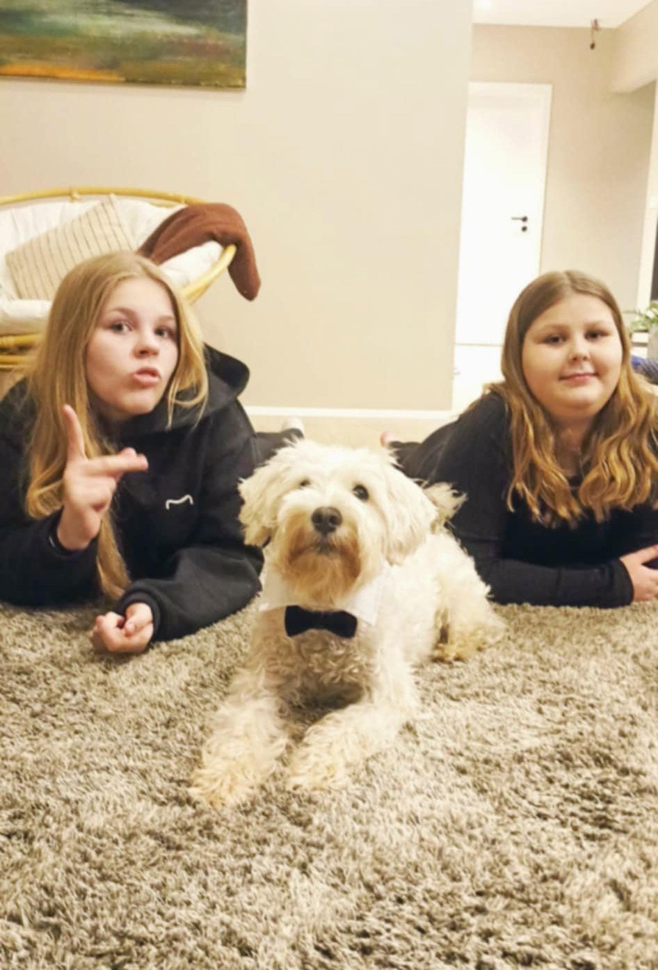 Tara Dögg, Emma Karen og Herbert. MYND AÐSEND
