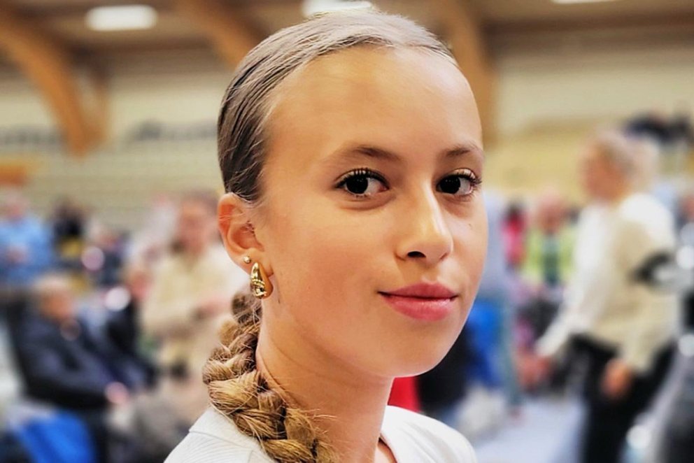 Árelía Margrét Grétarsdóttir á Sauðárkróki.