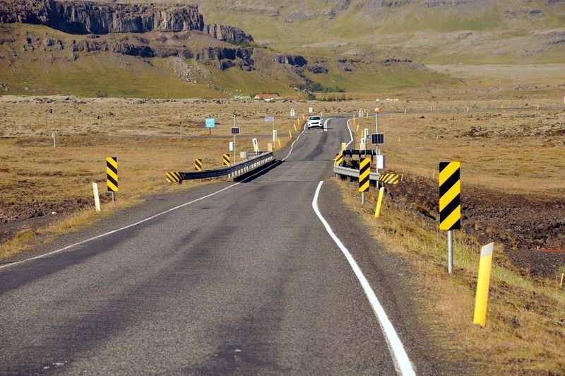 Einbreið brú. Mynd: vegagerdin.is.