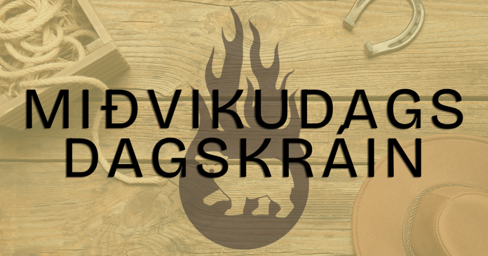 Lifandi dagsskrá í dag. Mynd: eldurihun.is
