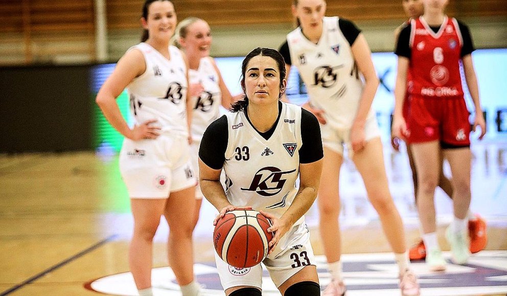 Alejandra Martinez var stigahæst í kvöld með 21 stig. MYND: HJALTI ÁRNA