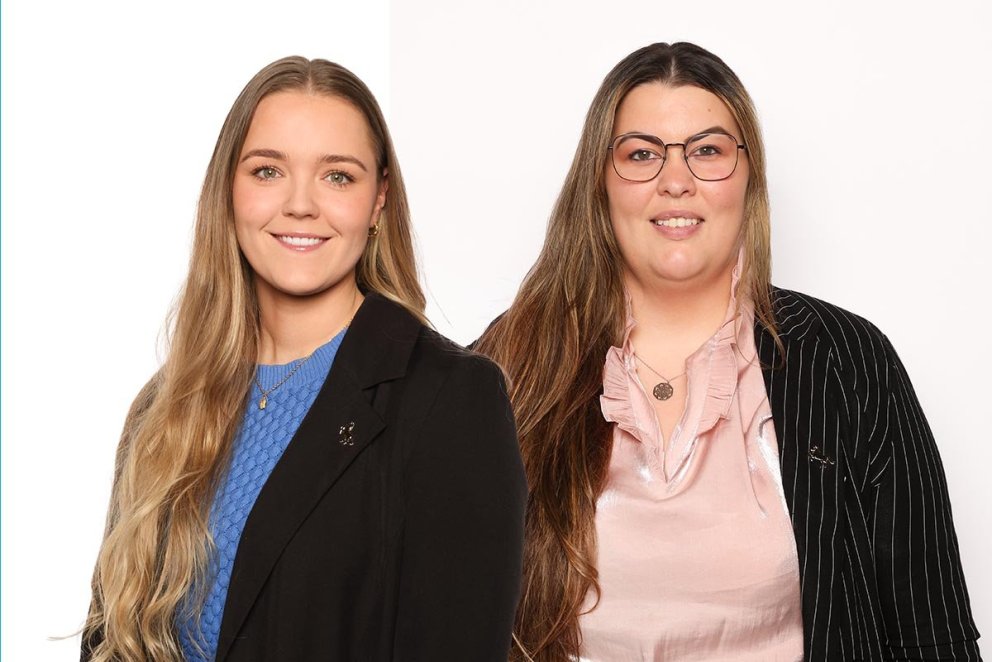 Elfa Björk og Sædís Bylgja skipa 3. og 4. sætið á lista Miðflokksins í Skagafirði. AÐSENDAR MYNDIR