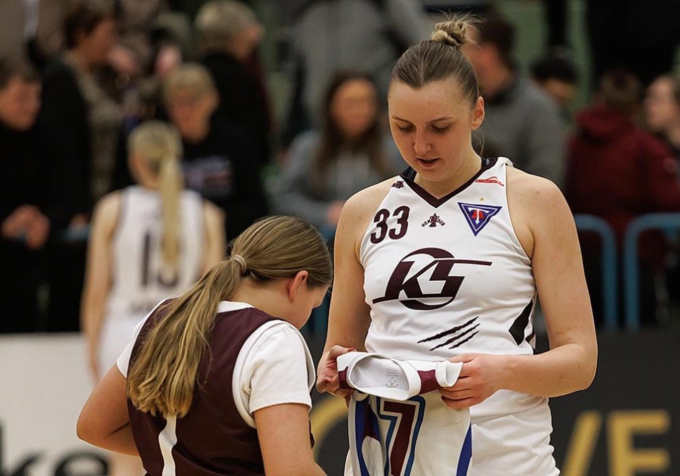 Emese Vida var atkvæðamest í kvöld. MYND: DAVÍÐ MÁR