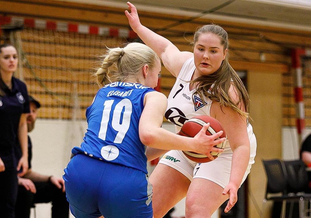 Fanney María var með sjö stig og þrjú fráköst í leiknum gegn Snæfelli. MYND: DAVÍÐ MÁR