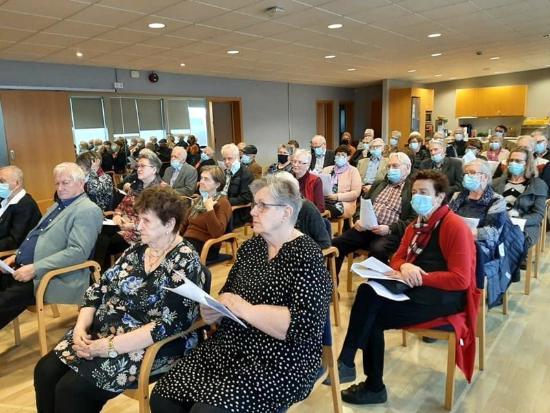 Frá aðalfundi Félags eldri borgara í Skagafirði. Aðsend mynd.