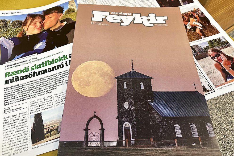 Fermingar-Feykir glóðvolgur. MYND: ÓAB