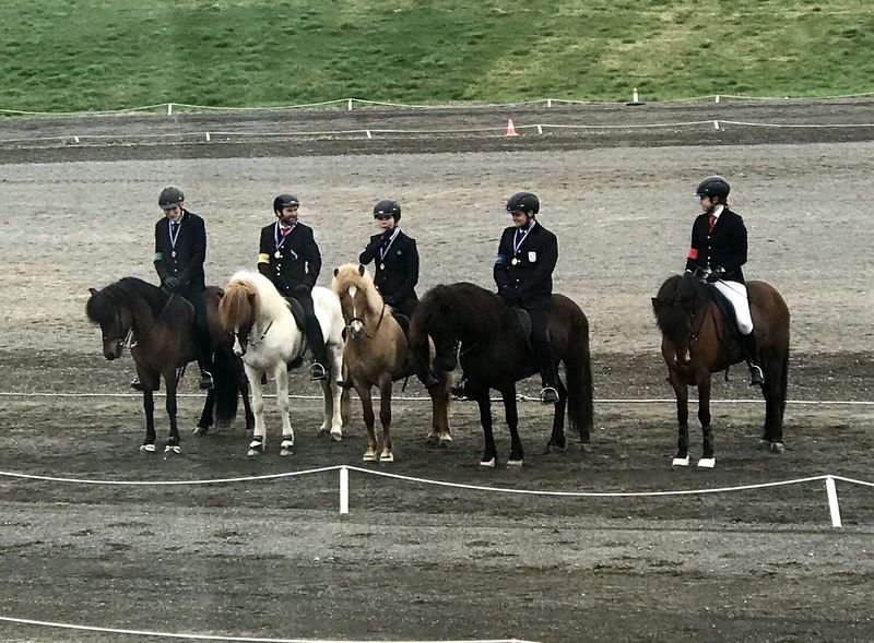 Tölt T1 opinn flokkur B úrslit. Mynd: Skagfirðingur.is