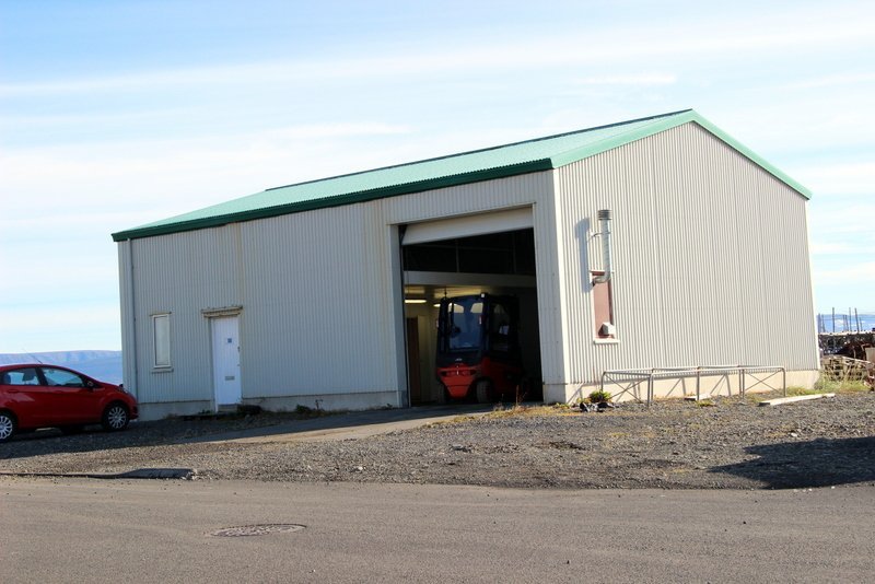 Háeyri 6 hýsir starfstöð Fiskmarkaðs Íslands á Sauðárkróki. Mynd: PF.