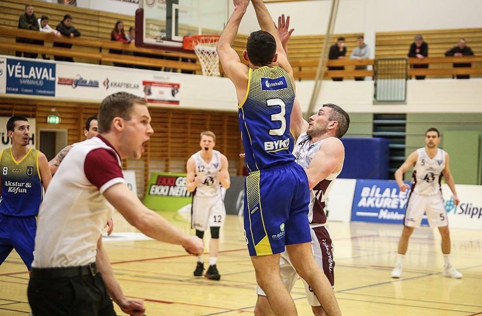 Baldur hafði litla ástæðu til að gleðjast í gær. MYND: HJALTI ÁRNA