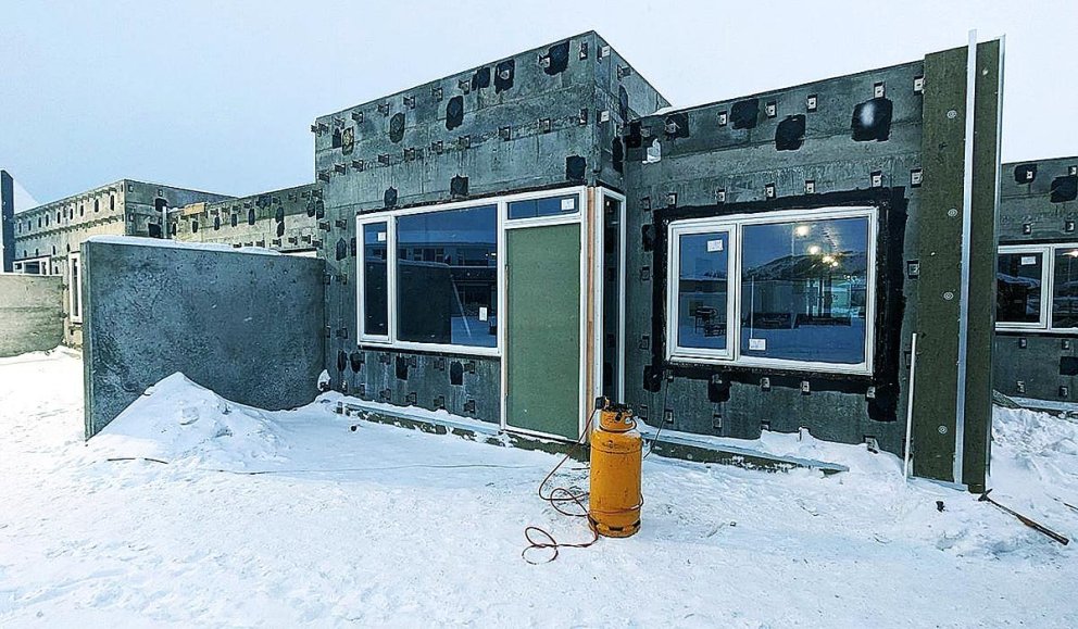 Það er gangur í framkvæmdum á Barnaskólareitnum. MYND: F JÓNSSON